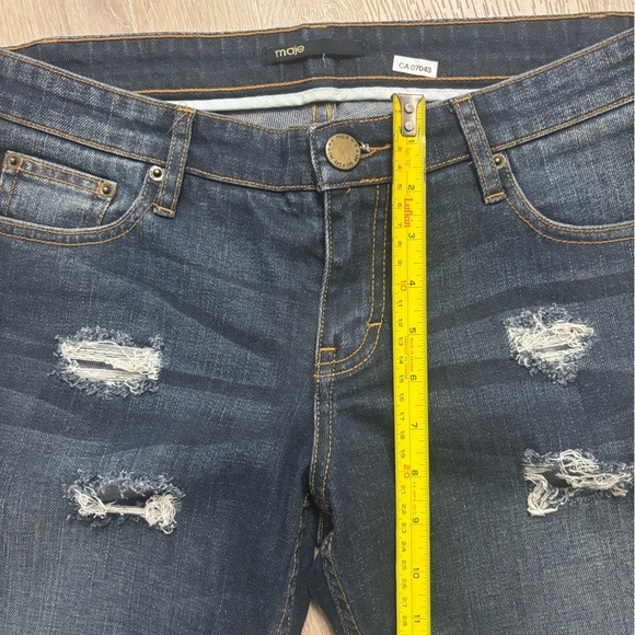 Maje denim straight leg - Picture 6 of 11